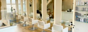 Hair salon area of The Hair and Beauty Rooms spa in Chislehurst